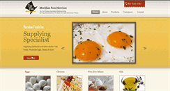 Desktop Screenshot of meridianfoodservices.com